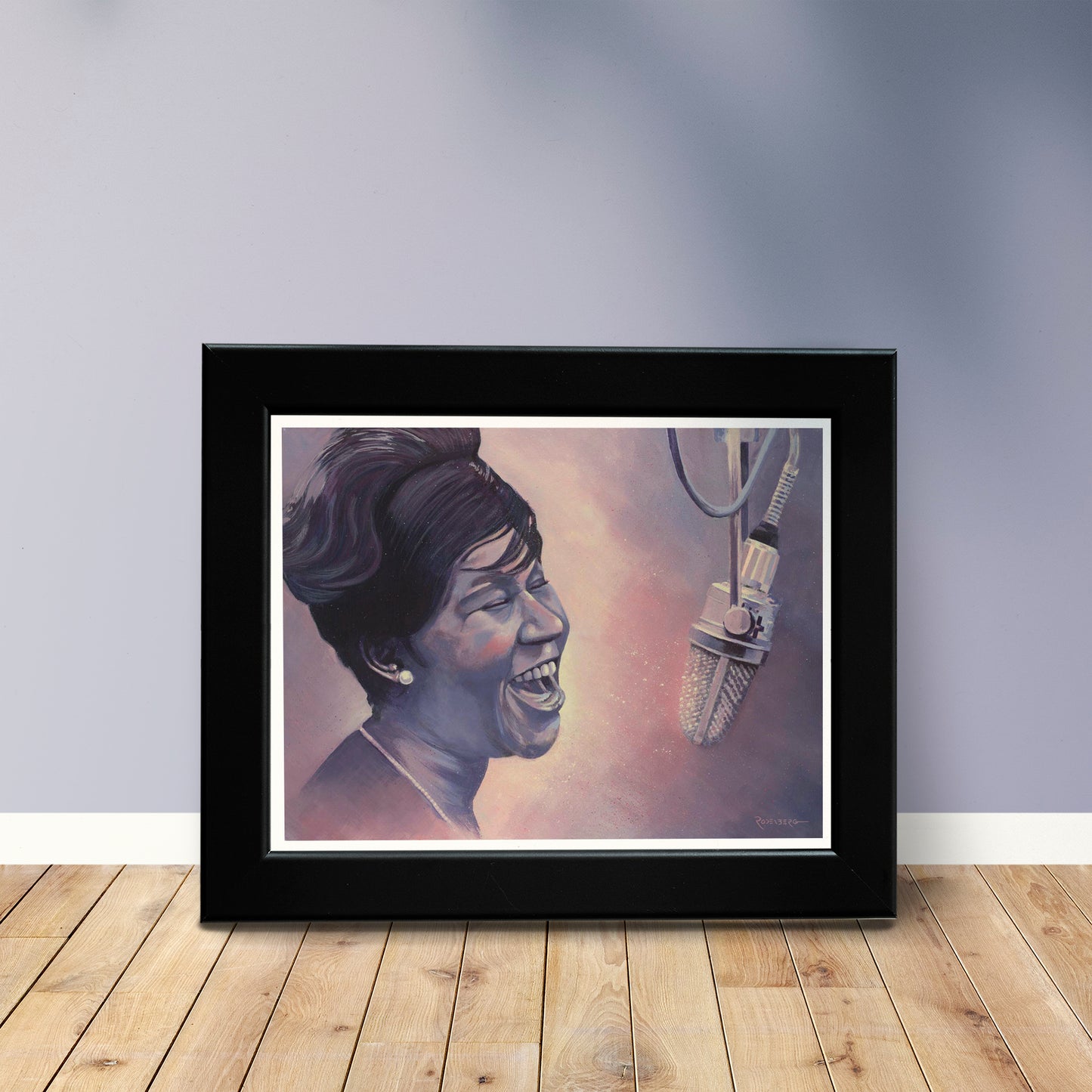 Aretha Franklin giclee print
