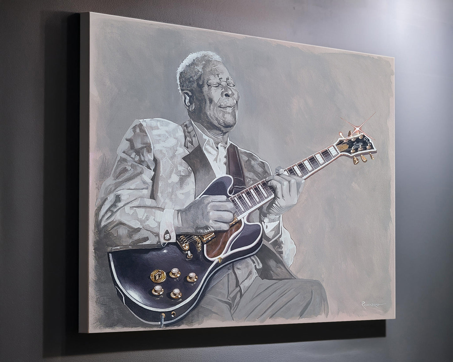 Painting of B.B. King