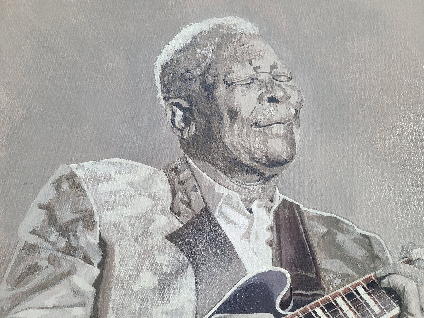 B.B. King painting