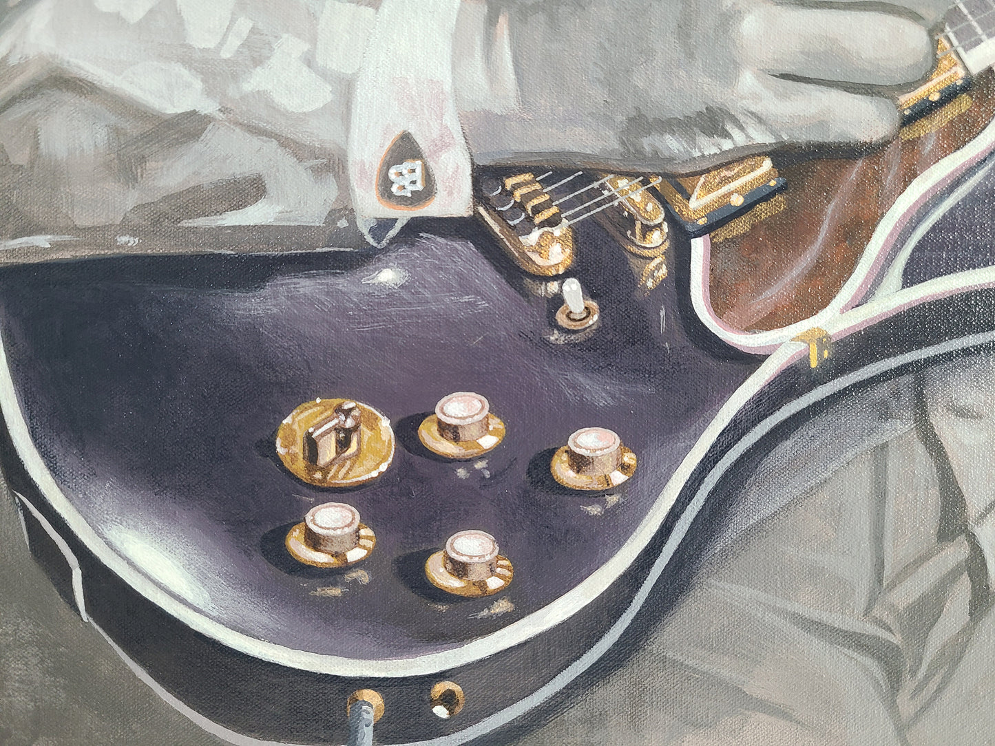 B.B. King painting