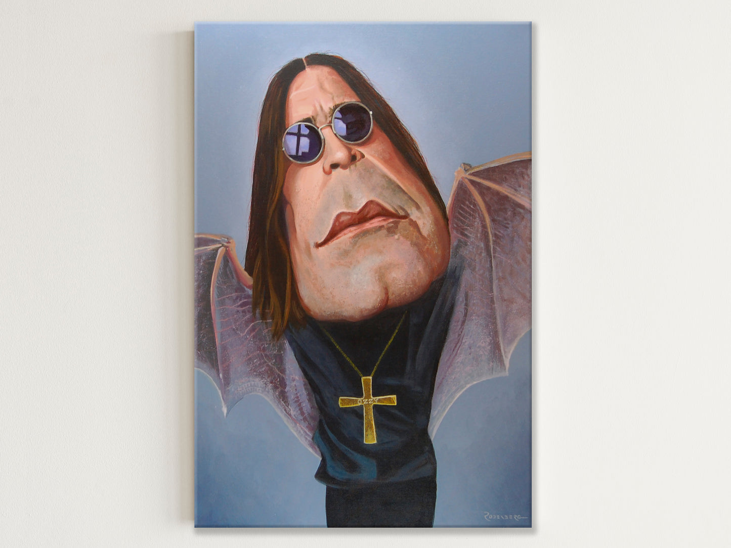 Ozzy Osbourne painting