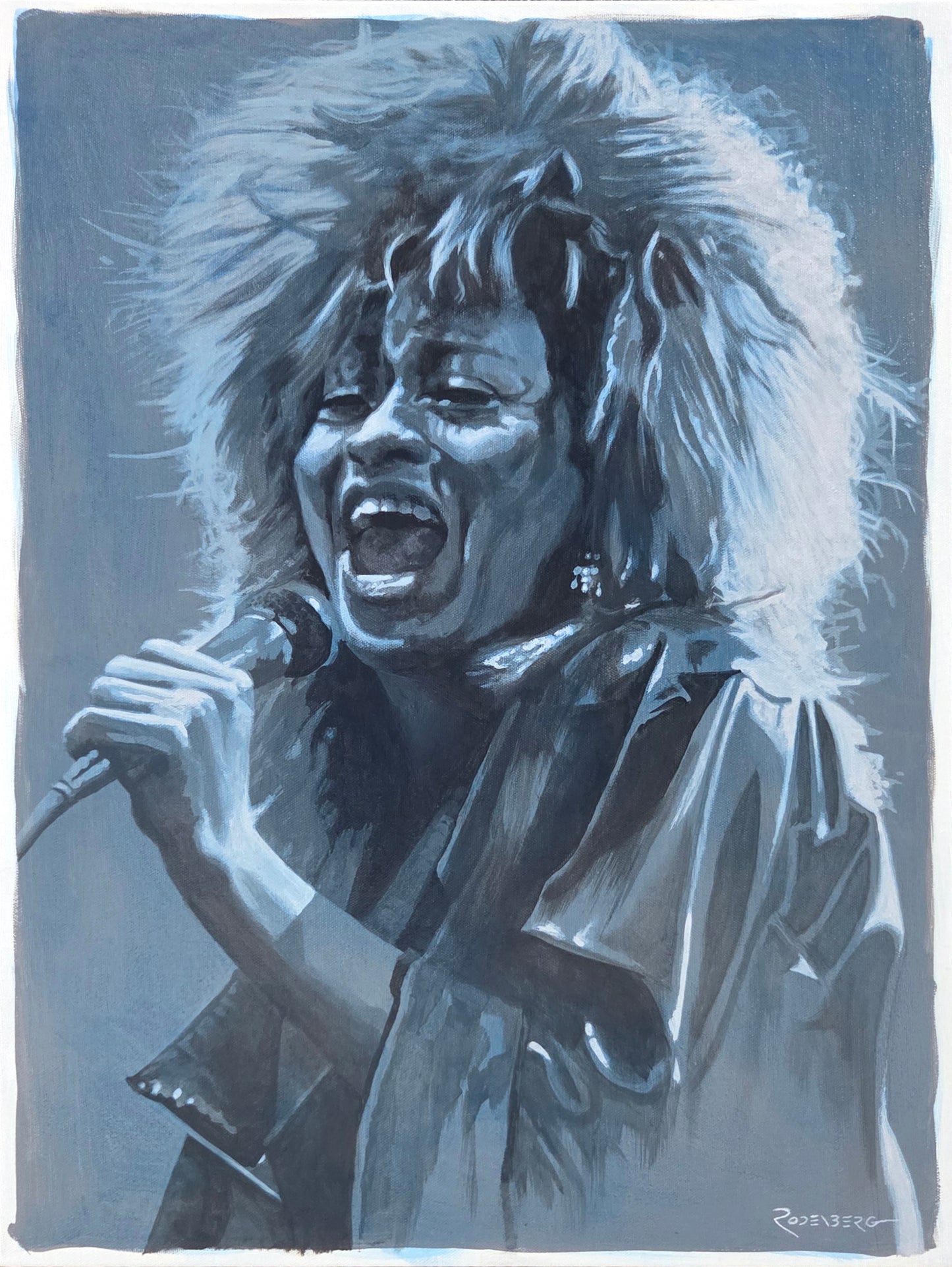 Tina Turner painting