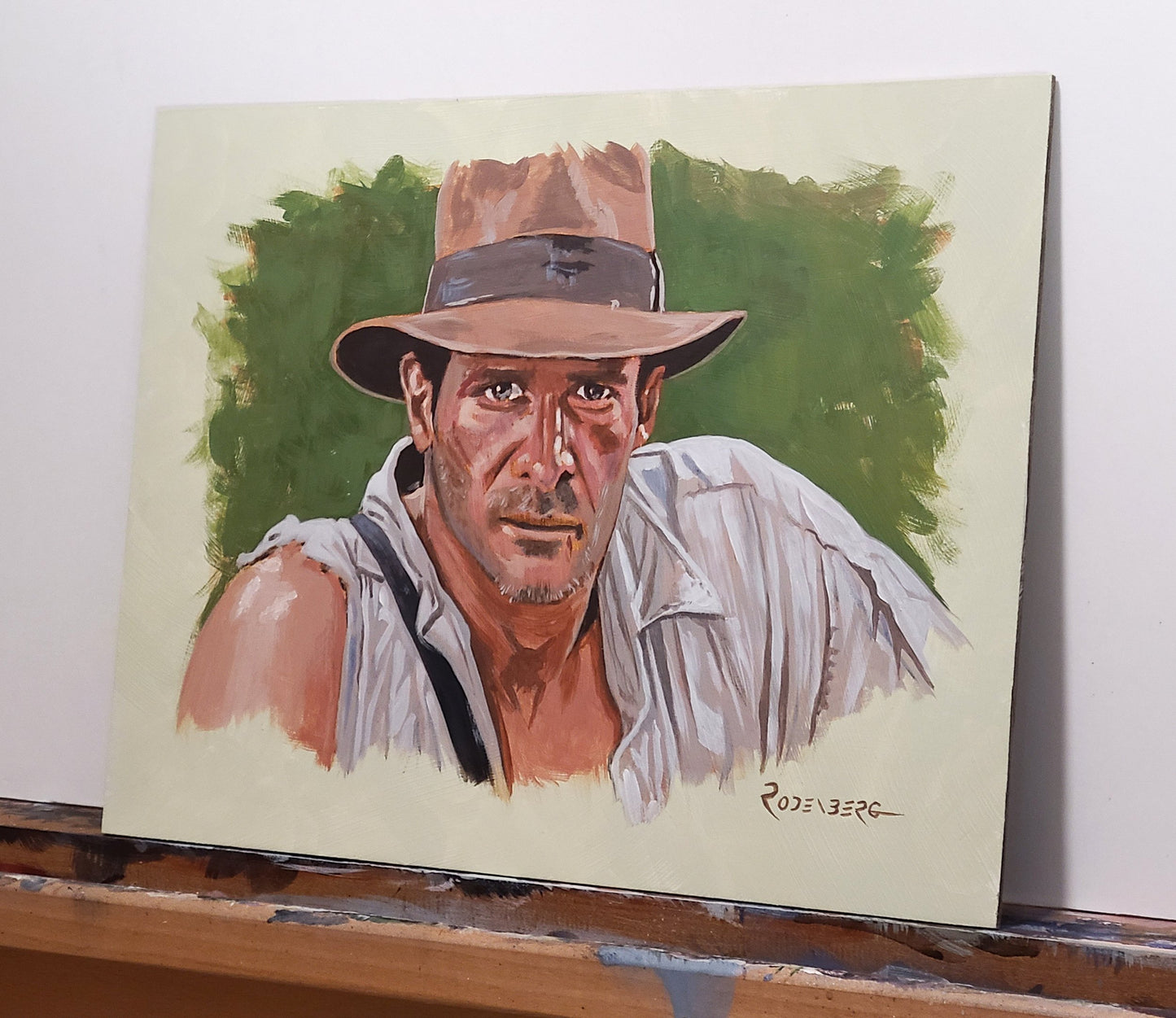 Indiana Jones / Harrison Ford painting