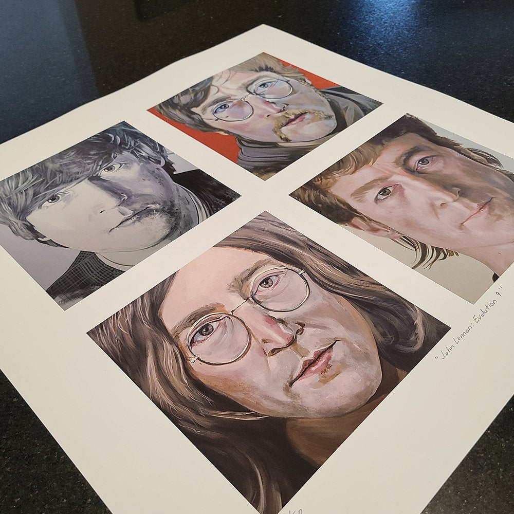 John Lennon painting