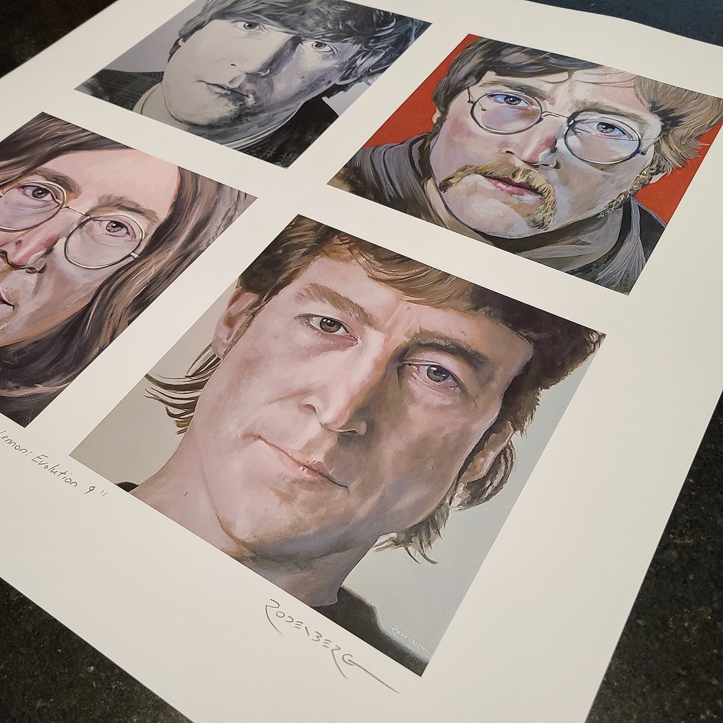 John Lennon painting