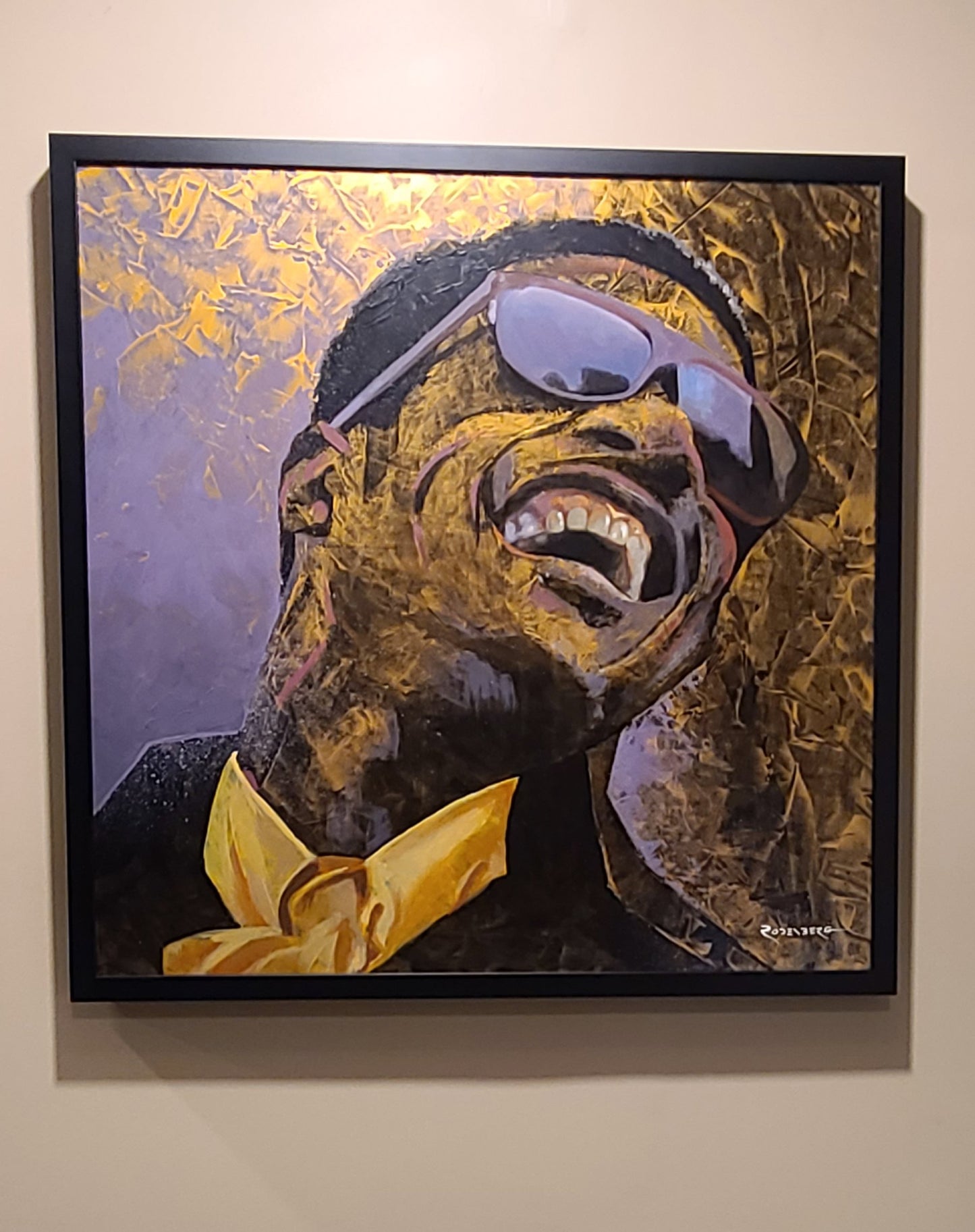 Stevie Wonder painting art by Jeff Rodenberg