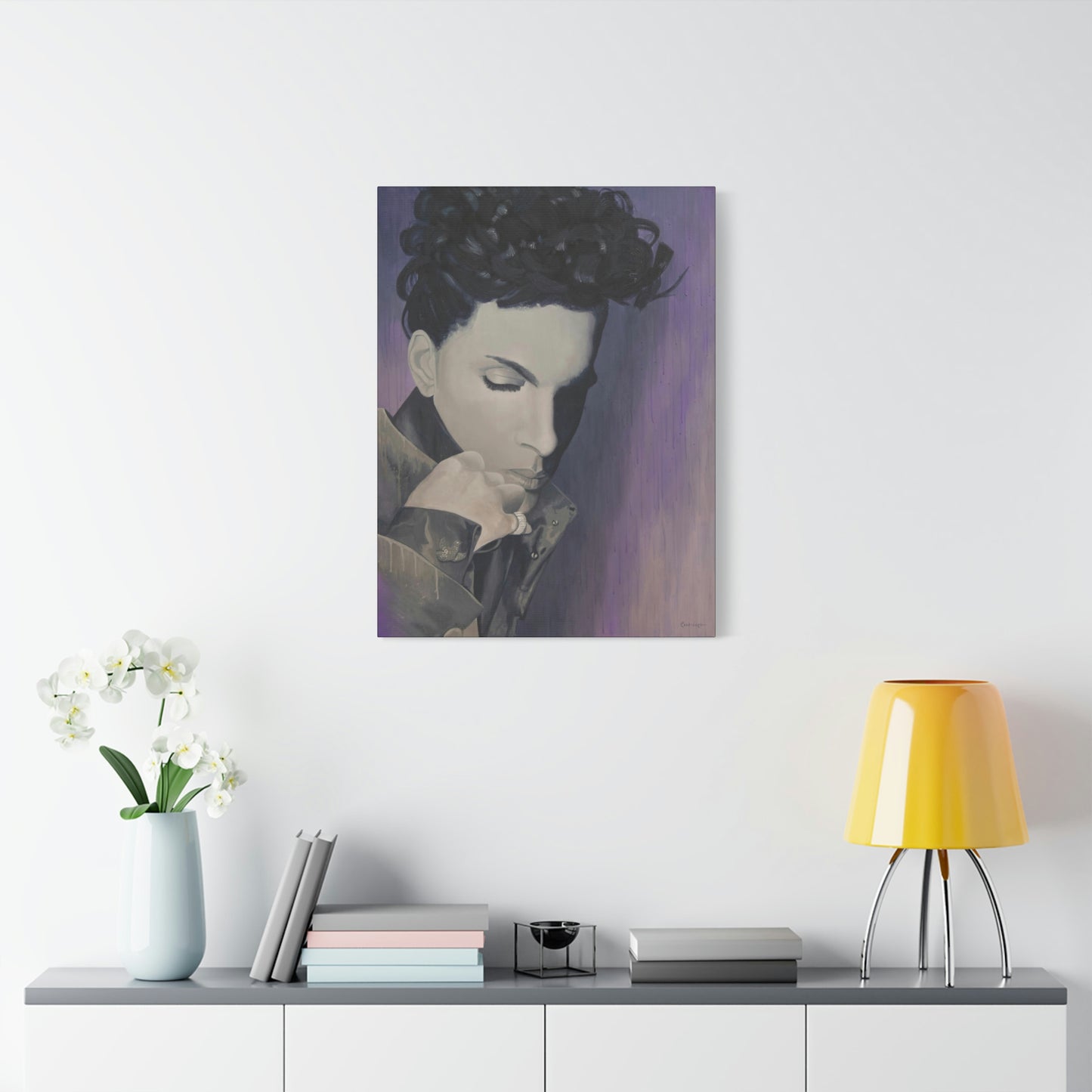 Prince print on Stretched Canvas, 2 sizes