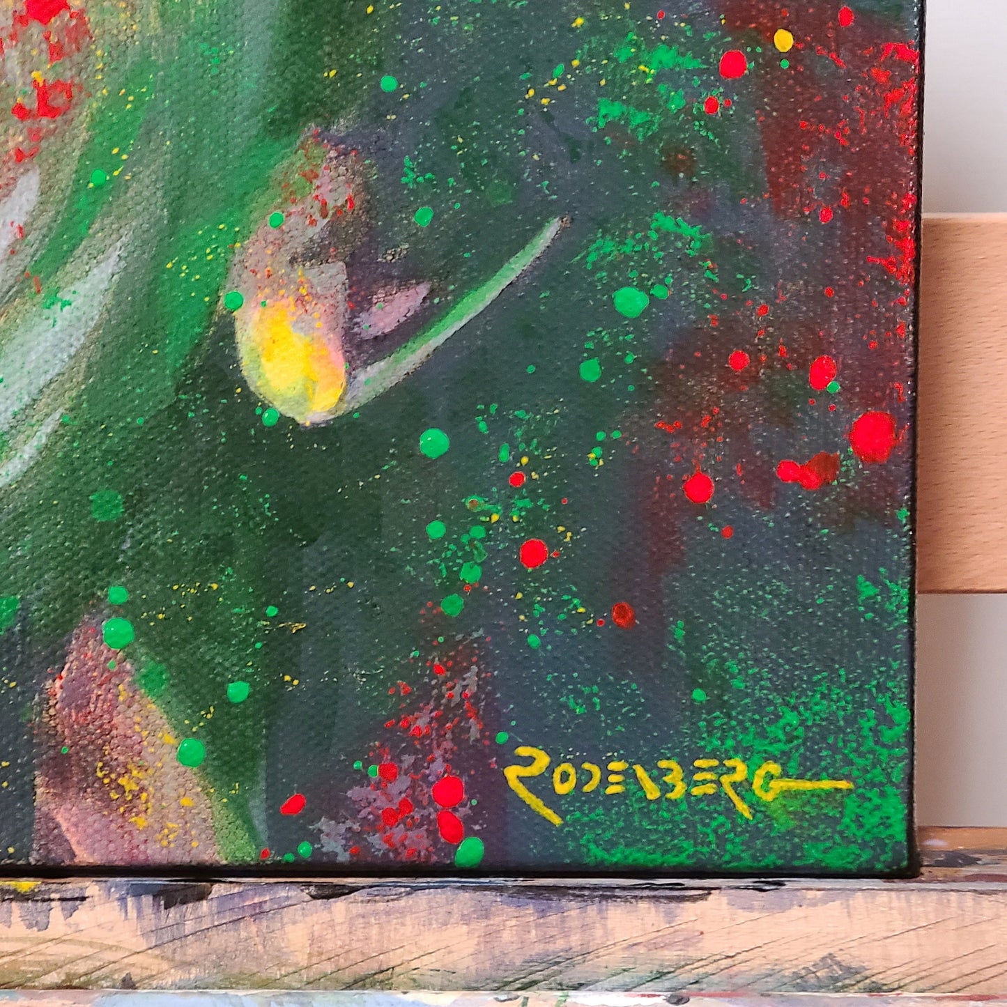 Bob Marley painting