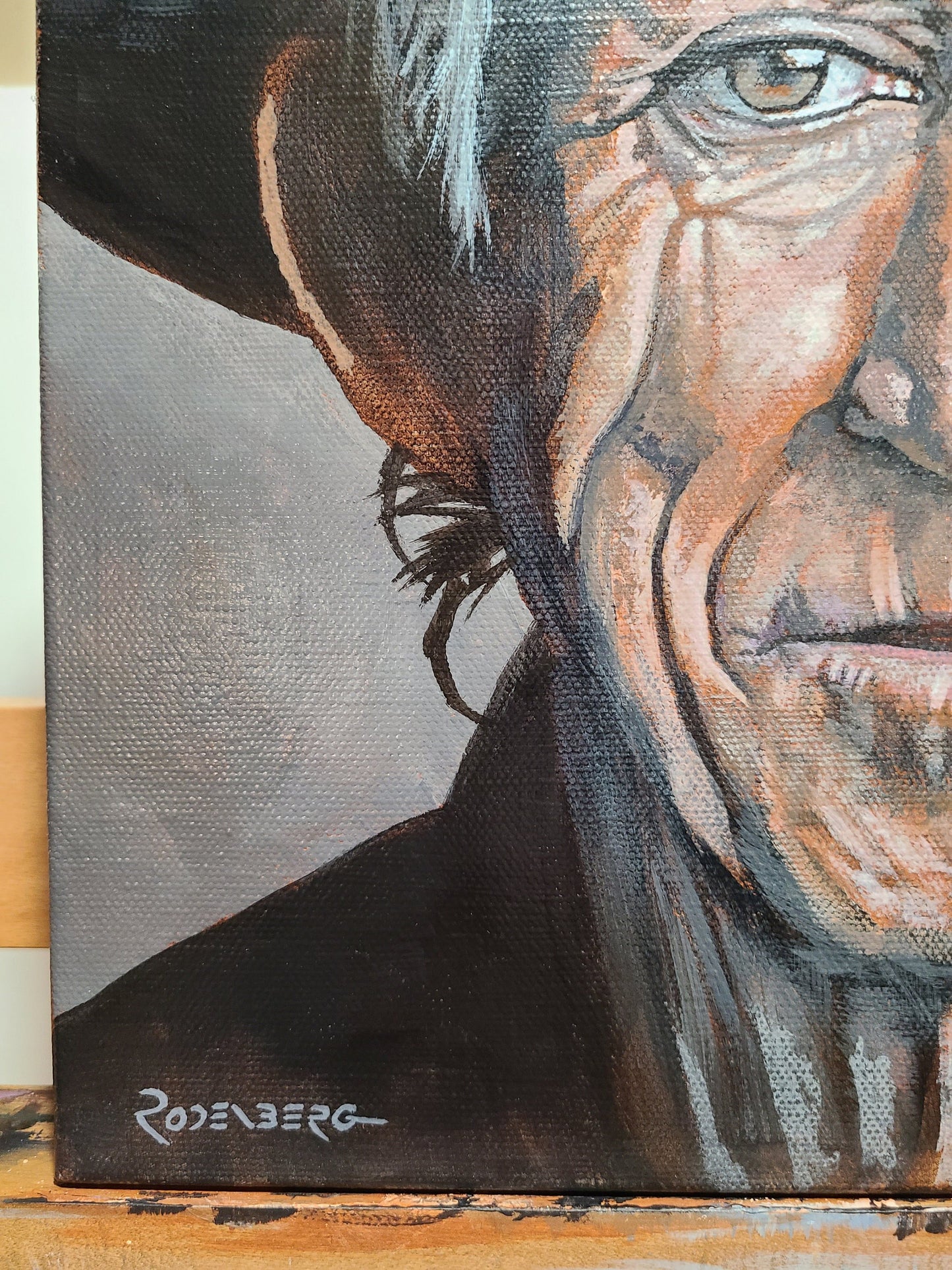 Keith Richards / Rolling Stones painting