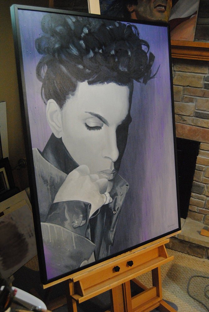 Prince painting