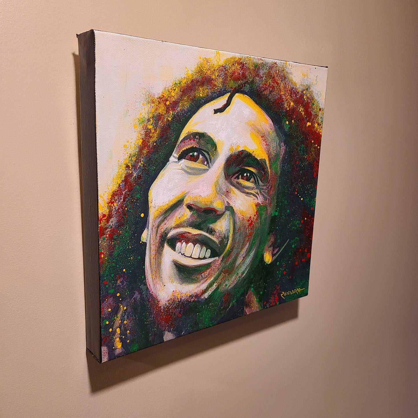 Bob Marley painting