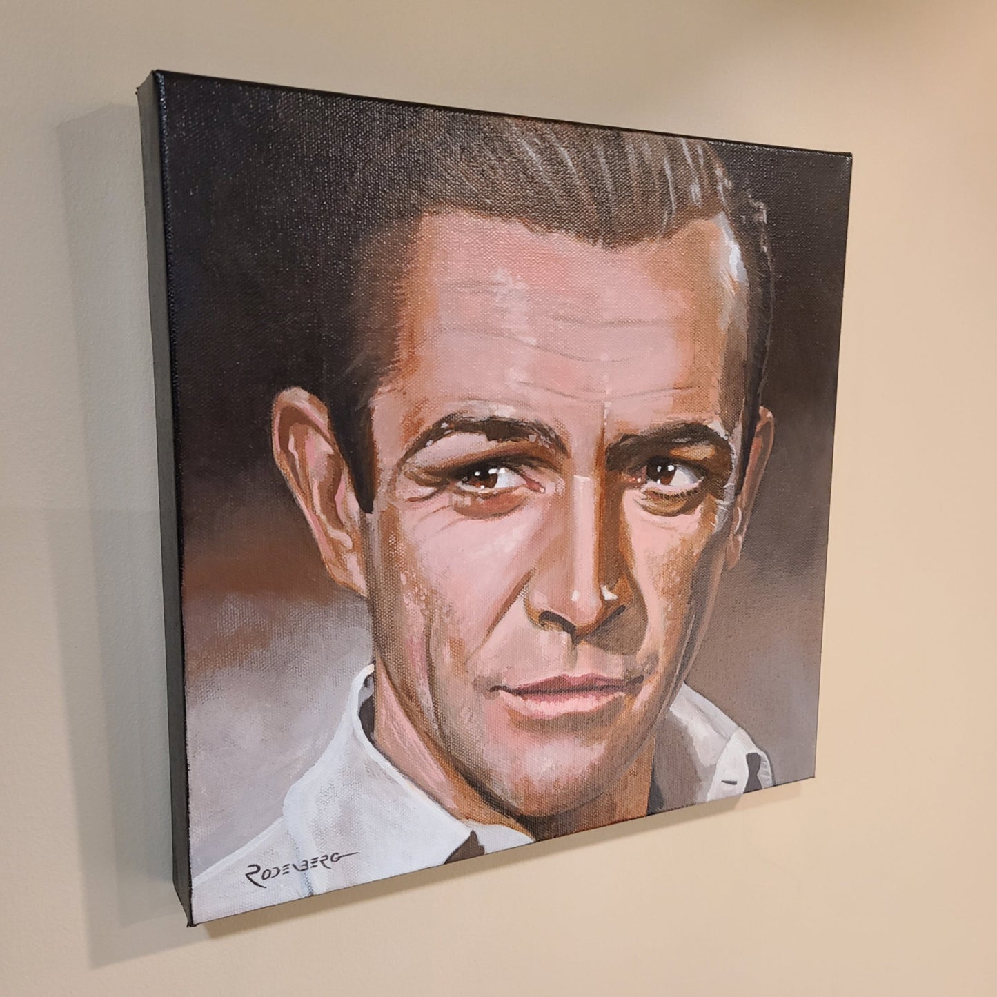 Sean Connery painting