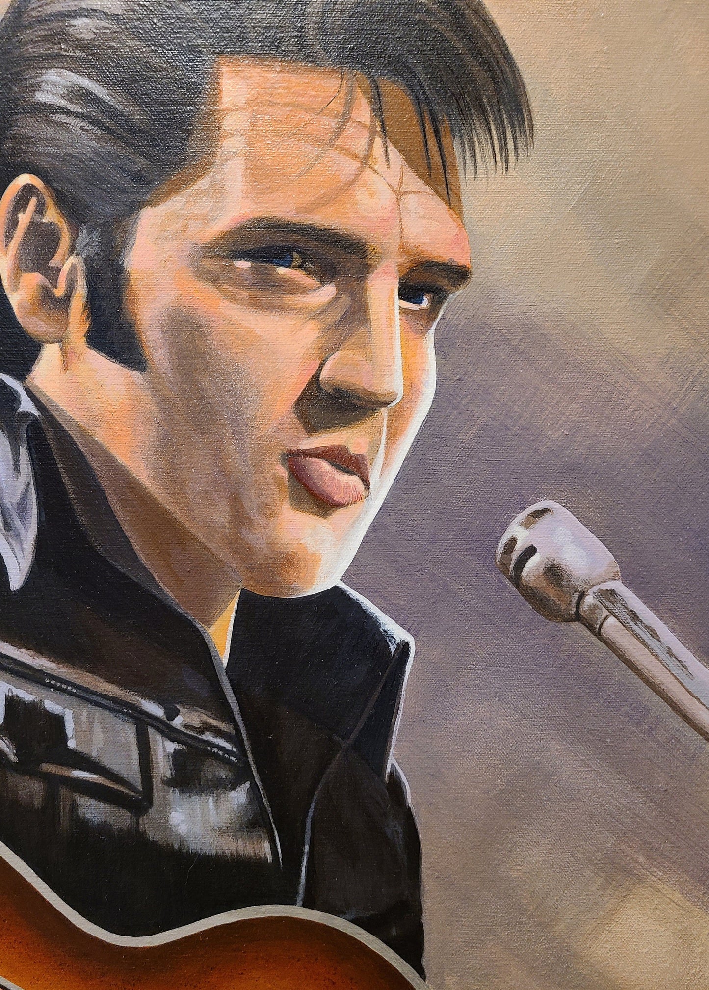 Elvis Presley painting
