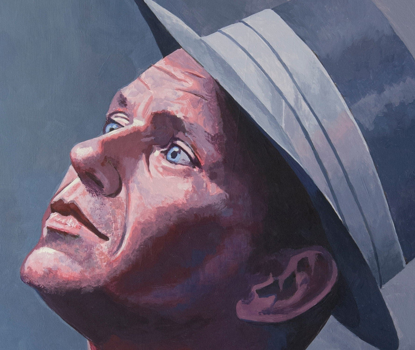Frank Sinatra painting