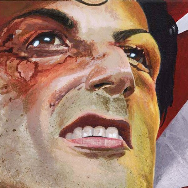 Sylvester Stallone Rocky Balboa painting