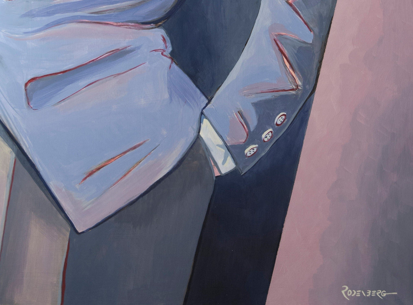 Frank Sinatra painting