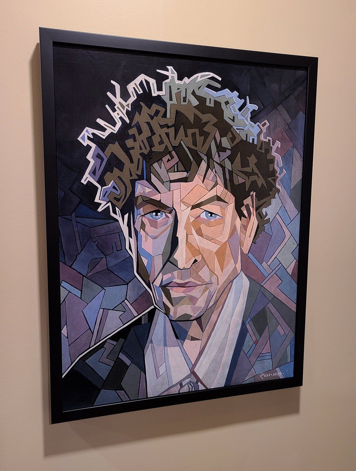 Bob Dylan painting