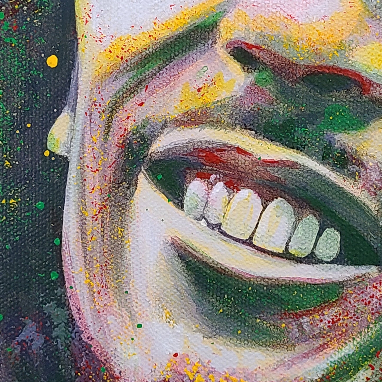 Bob Marley painting