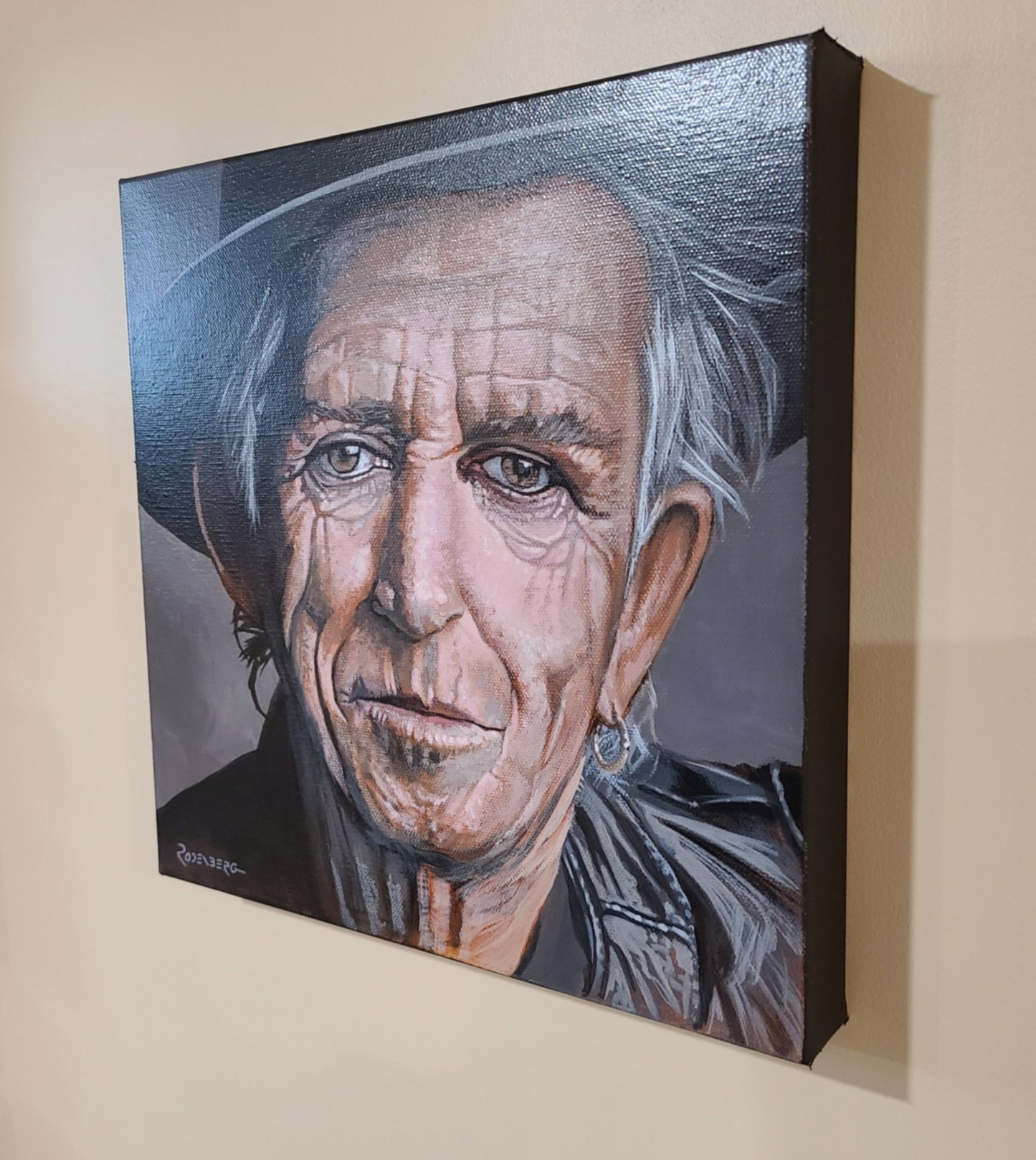 Keith Richards / Rolling Stones painting