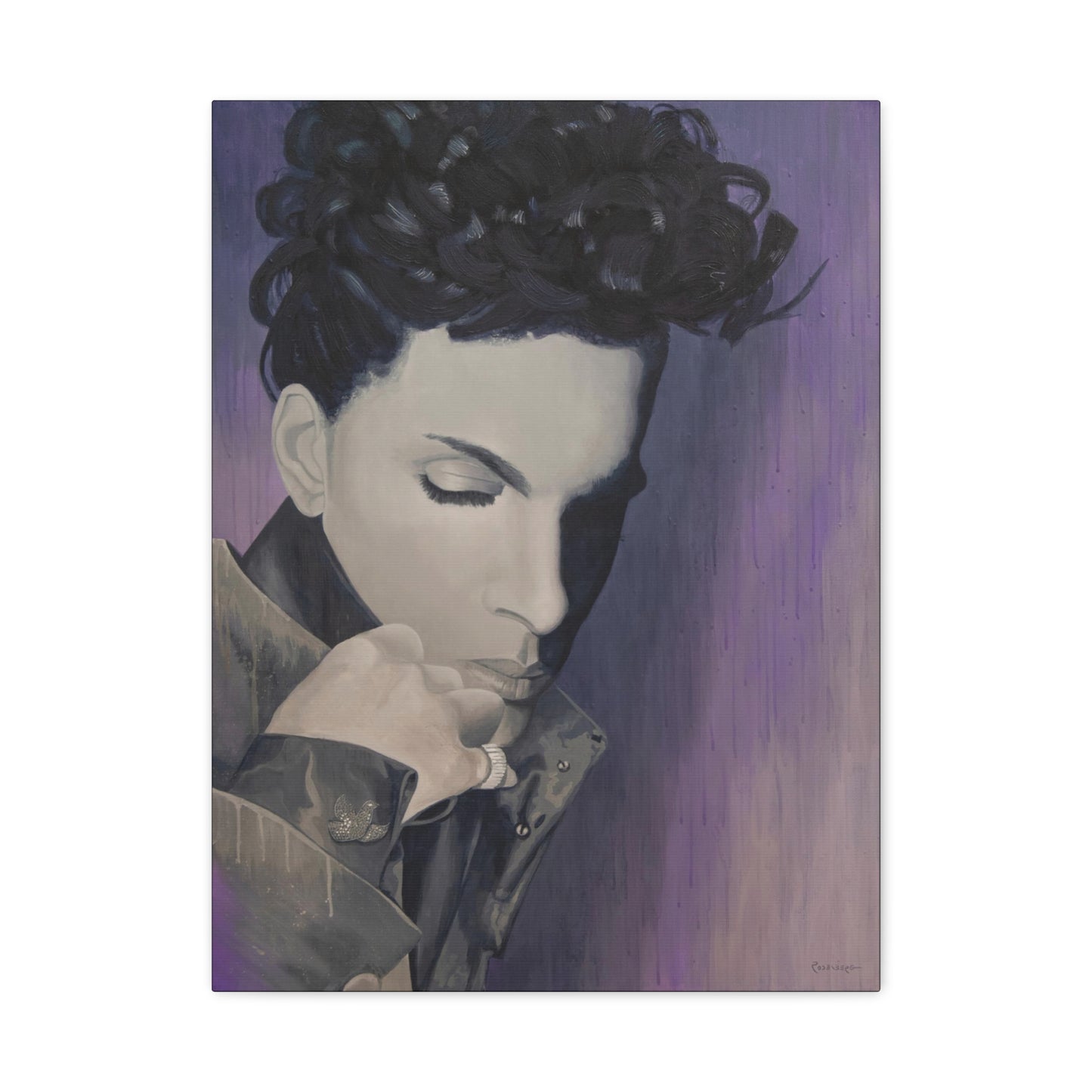 Prince print on Canvas, Stretched, 2 sizes Poshinate
