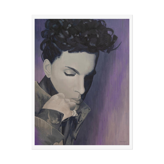 Prince print on paper, 3 sizes, a beautiful music inspired painting, modern wall art home decor poster