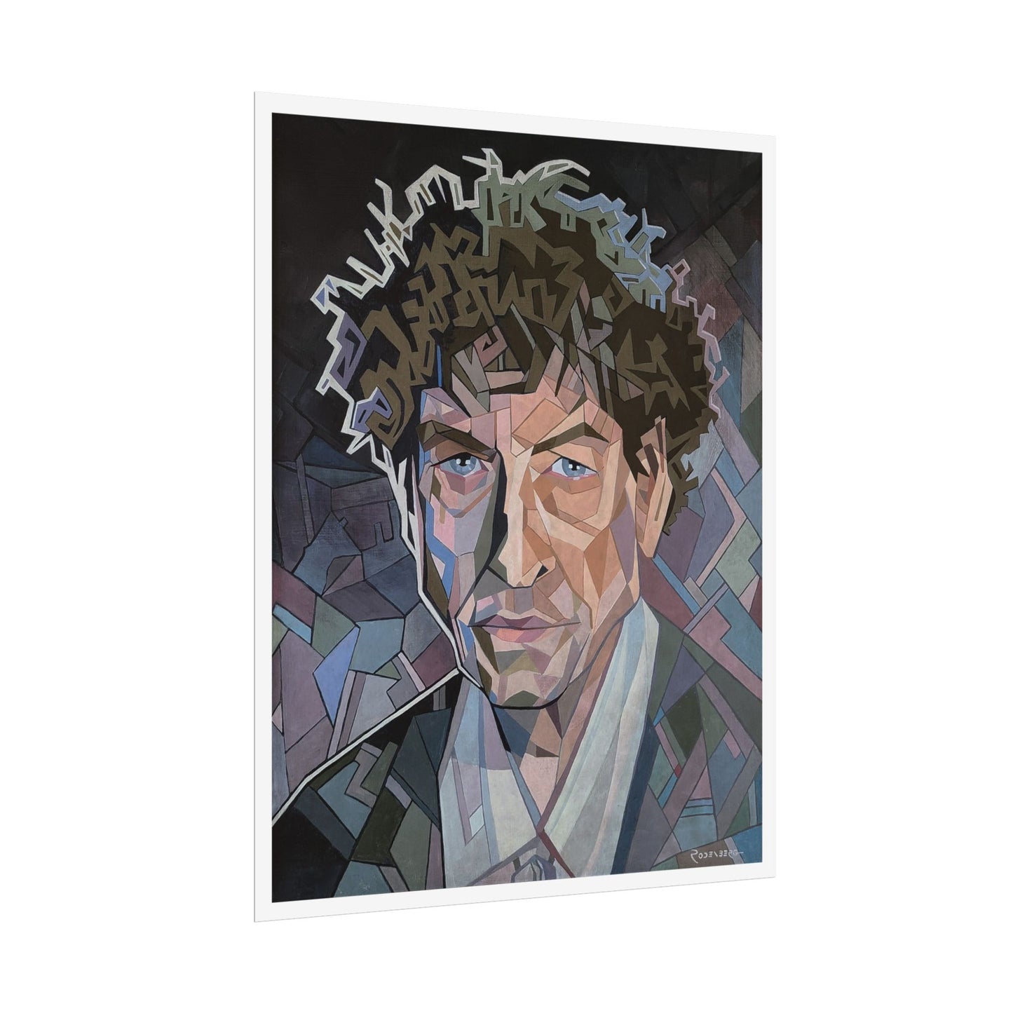 Bob Dylan print on paper, 2 sizes