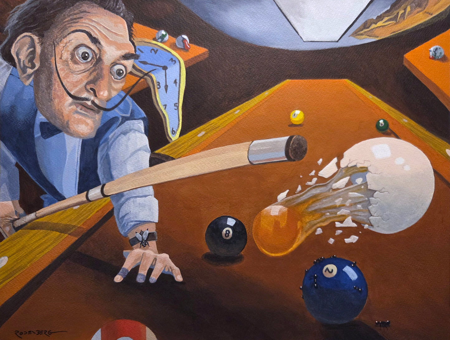 Salvador Dali painting