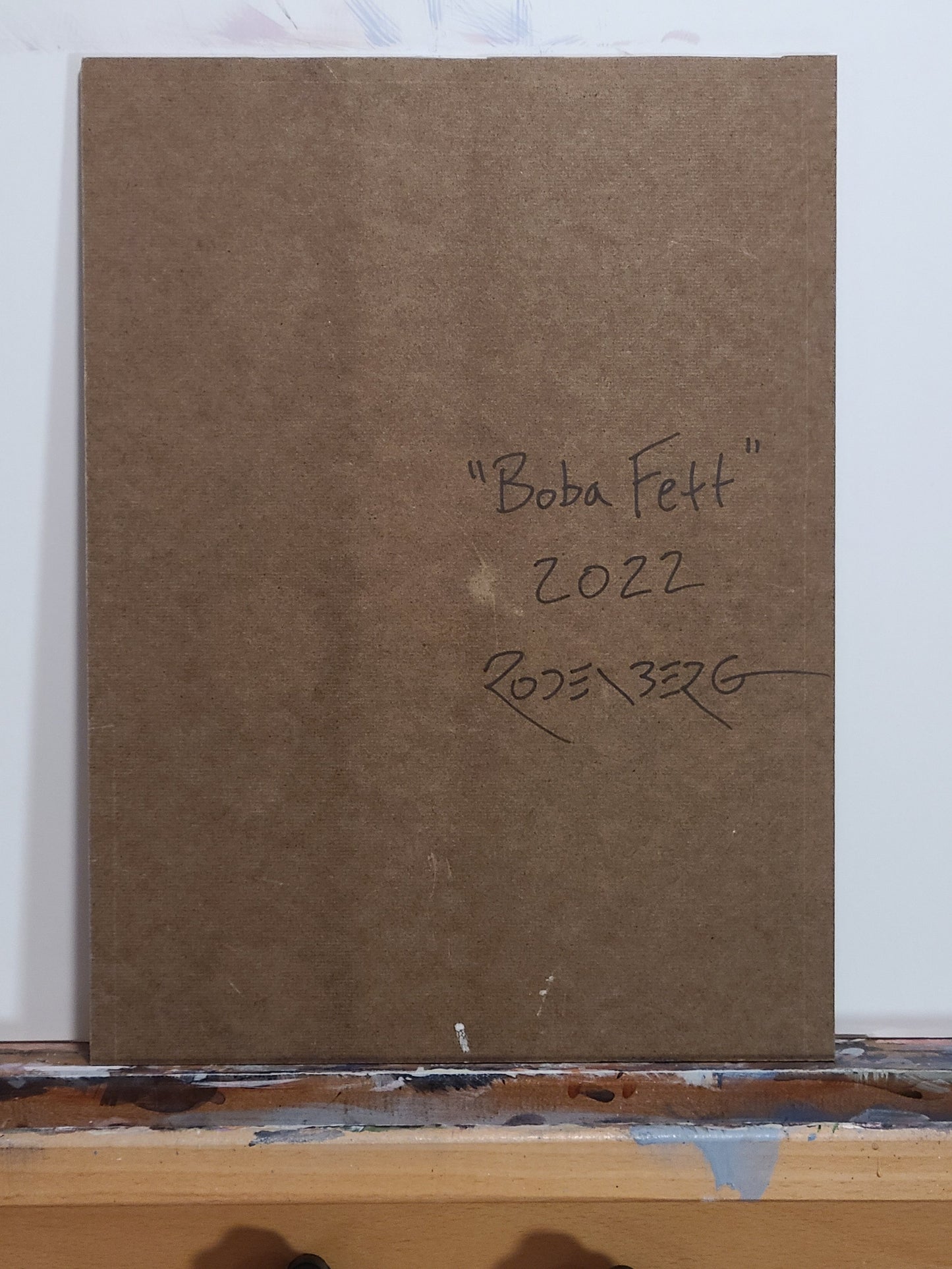 Boba Fett painting