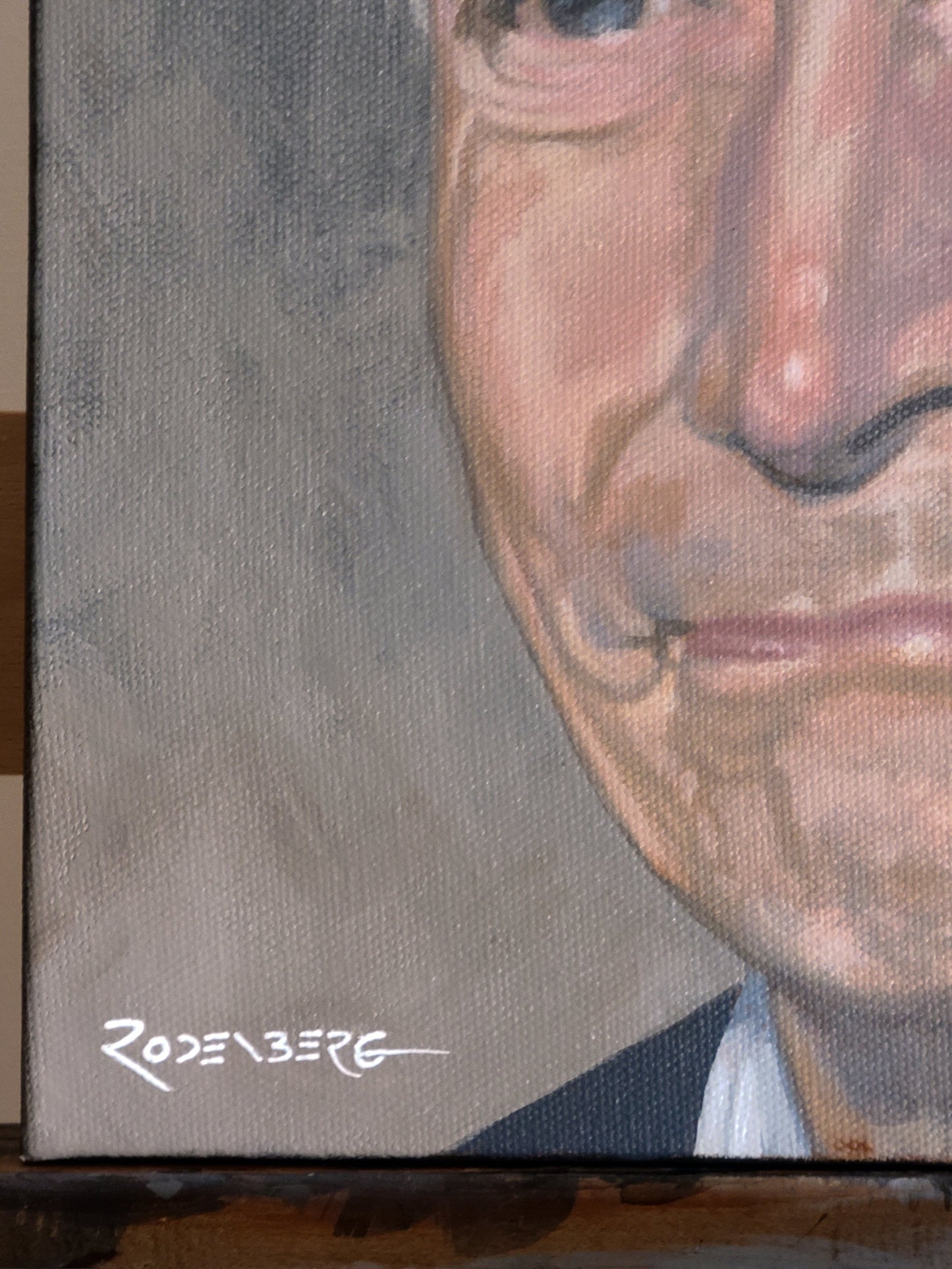 Charlie Watts / Rolling Stones painting