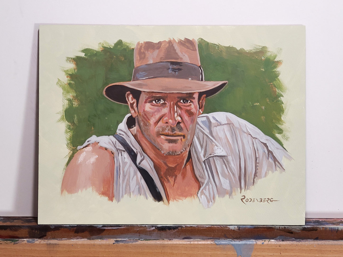 Indiana Jones / Harrison Ford painting