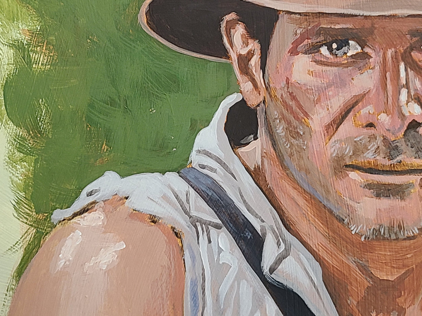 Indiana Jones / Harrison Ford painting