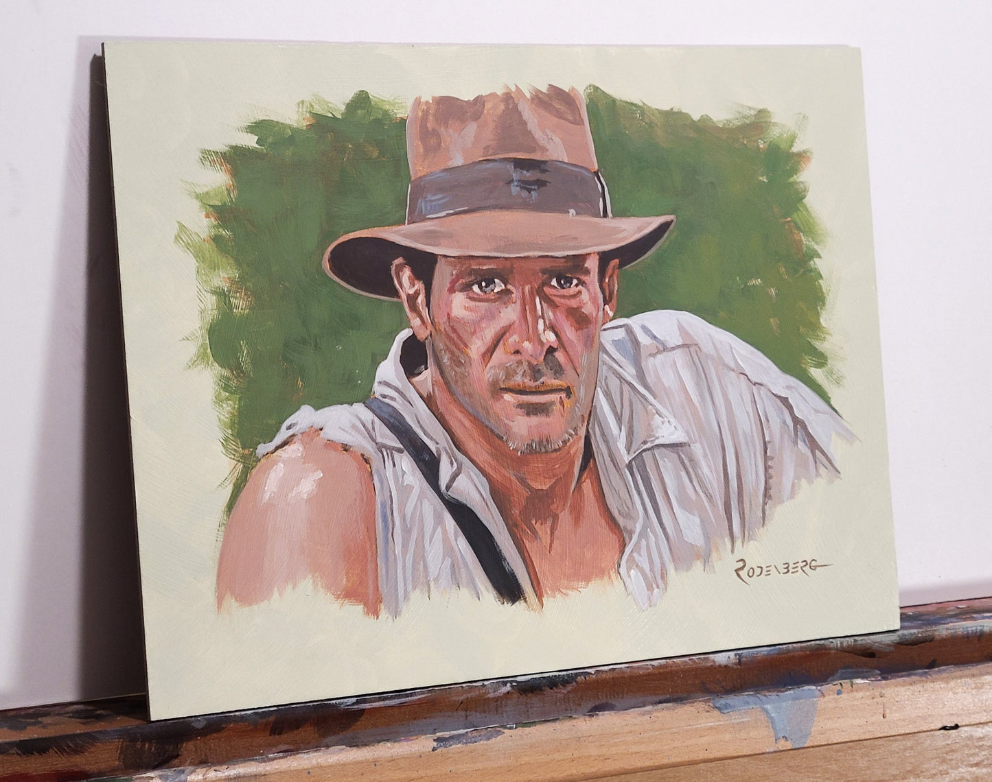 Indiana Jones / Harrison Ford painting