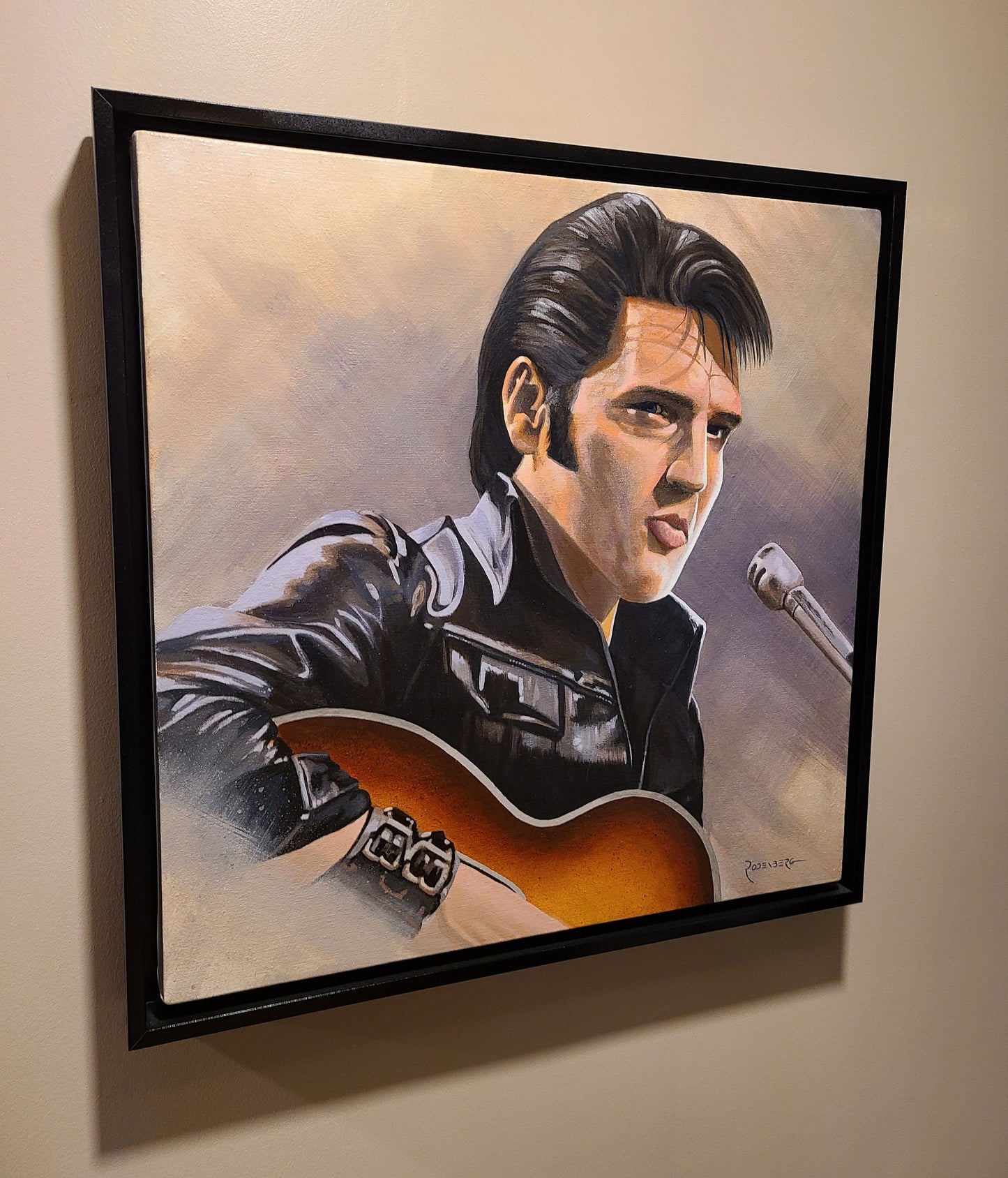 Elvis Presley painting