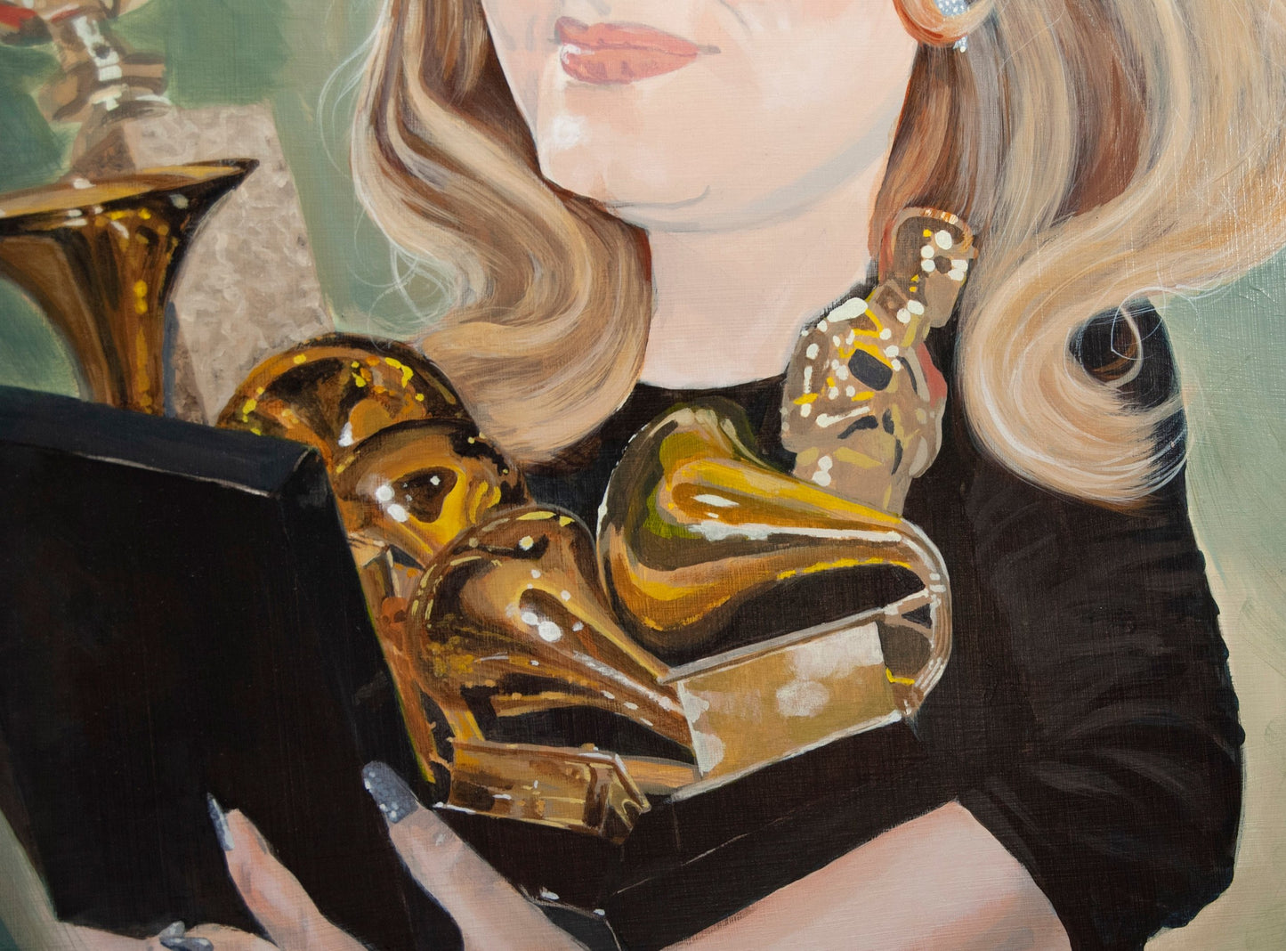 Adele painting