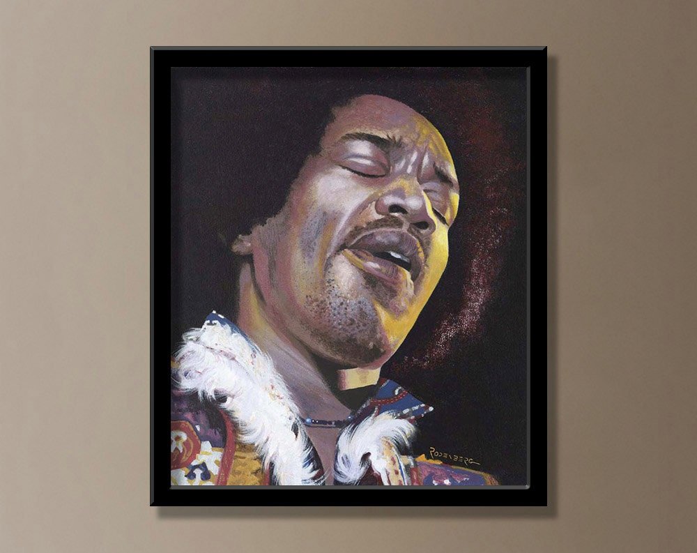 Jimi Hendrix painting