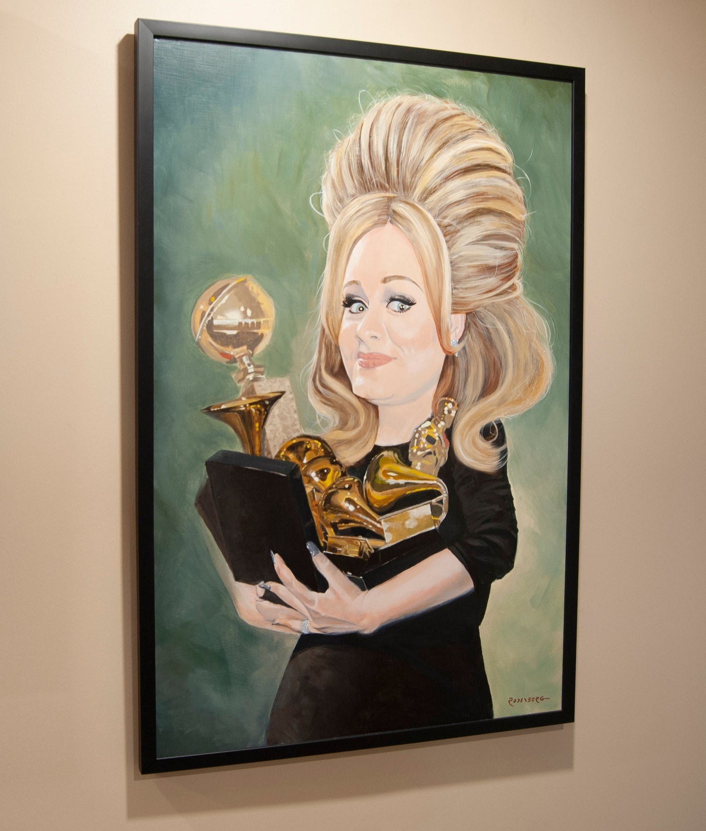 Adele painting