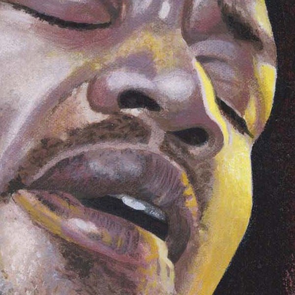 Jimi Hendrix painting