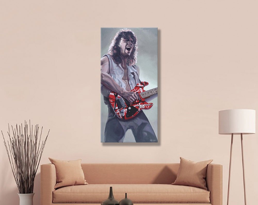 Eddie Van Halen painting