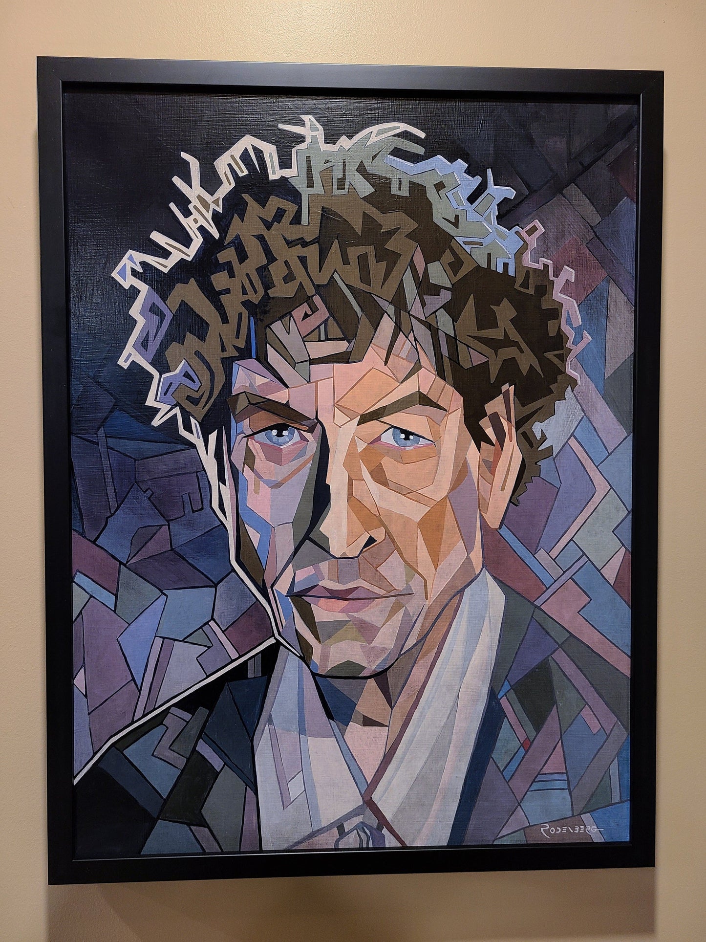 Bob Dylan painting