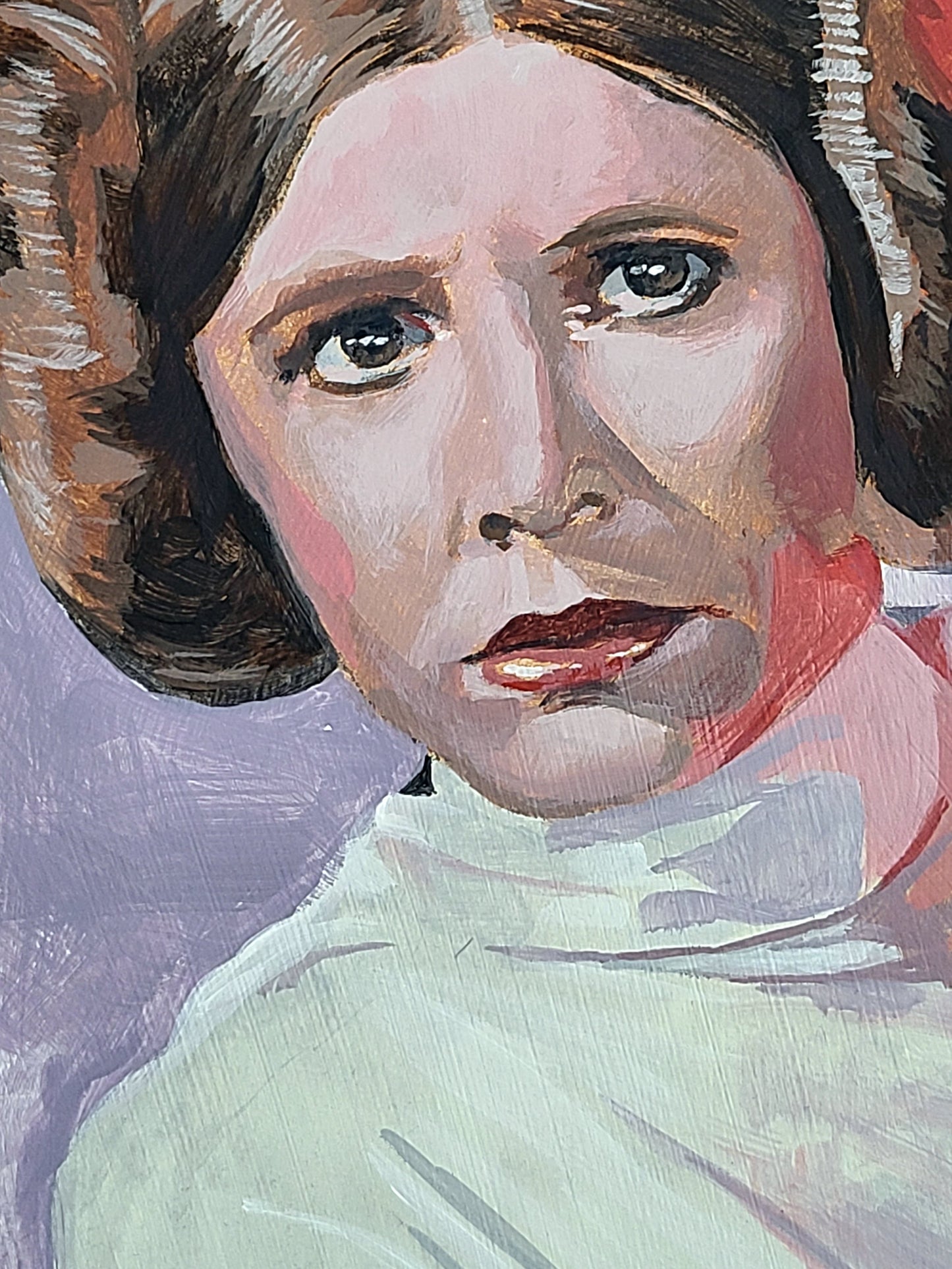 Princess Leia painting