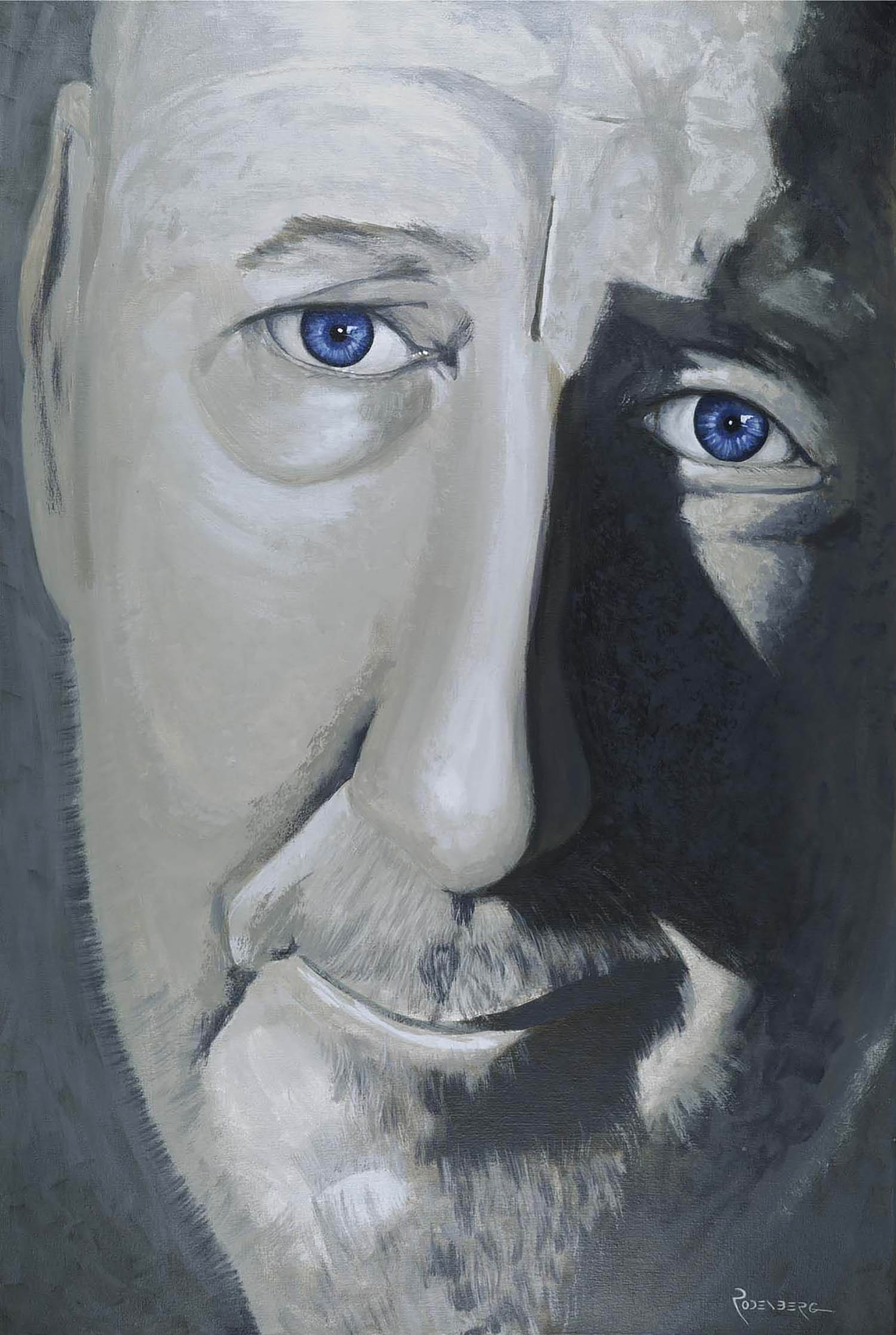 Pete Townshend portrait painting art by Jeff Rodenberg